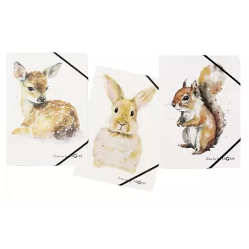 PAGNA Save Me hoekhechter DIN A4 reekalf haas eekhoorn 3-pack