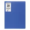Pagna Office showmap DIN A4 20 vakken blauw