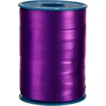 C.E. PATTBERG MEXICO cadeaulint, aan één zijde hoogglans gecoat, matte achterzijde, violet, 10 mm x 250 m