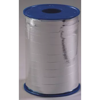 C.E. Pattberg cadeaulint MEXICO aan één zijde hoogglans gecoat, matte achterzijde, zilver 10,0 mm x 20 m
