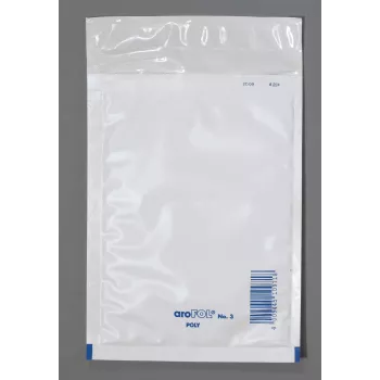 Vereinigte Papierwarenfabriken 100 aroFOL POLY bubbelenvelop wit 480x370 mm