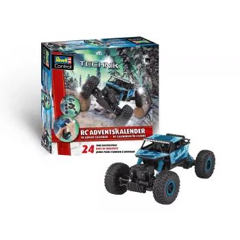 Revell adventskalender RC Crawler 1:18 2,4 GHz 4WD zelfbouw