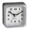 TFA 98.1079 Quartz wekker analoog display zwart