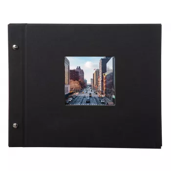 Goldbuch Bella Vista fotoalbum 40 pagina's zwart 300x250 mm polyurethaan omslag