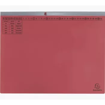 Exacompta 370103B verzamelmap A4 rood karton 320 g/m²