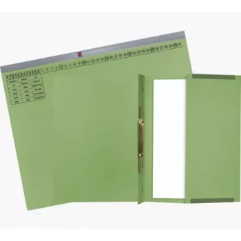 Exacompta 370125B ordner - karton - groen - 320 g/m² - 265 mm - 316 mm