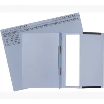 Exacompta 371106B conventionele ordner - karton - blauw - 320 g/m² - 265 mm - 316 mm