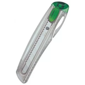 NT Cutter iL 120 P cutter 18 mm afbreekmes auto-lock heavy-duty cutter geel/zwart