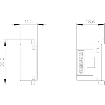 Siemens 3RT2926-1BD00 overspanningsbeveiliging 127-240V AC 150-250V varistor voor SIRIUS 3RT2 contactor