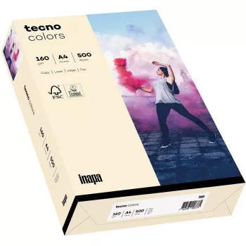 Papyrus Tecno Colors licht chamois kopieerpapier A4 - 160 g/m² - 250 vel