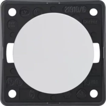 Berker 936562509 SCHUKO stopcontact 1-voudig IP44 wit inbouw