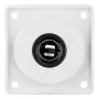 Berker 945172509 Integro stopcontact 12V polarwit glanzend
