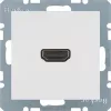Berker 3315438989 HDMI-inzet, wit