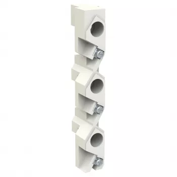 ABB ZE60 zekeringblok 2CPX061045R9999 zekeringhouder 1-polig 32A 690V AC 10x38mm grijs