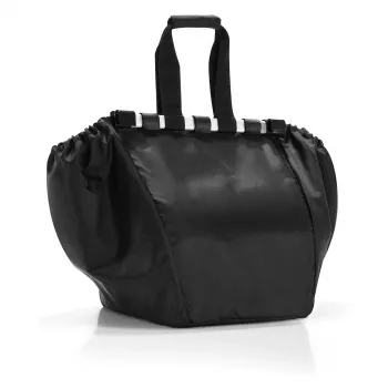 Reisenthel Easyshoppingbag zwart - 30L boodschappentas met trolleybevestiging