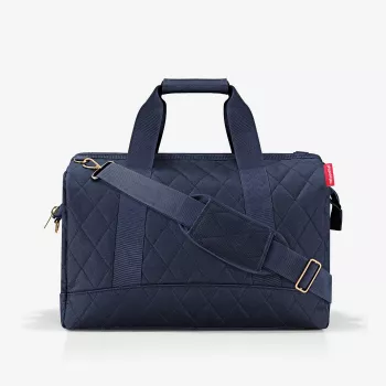 Reisenthel Allrounder L reistas Rhombus Midnight Gold, 30L, blauw