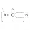 Klauke buisschroefverbinder 10 mm² 552R