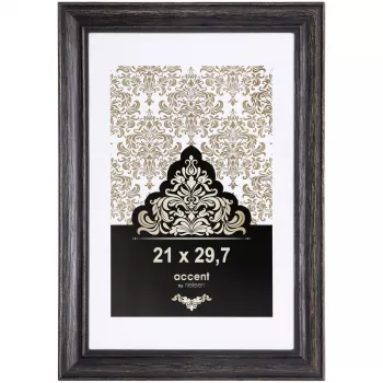NIELSEN DESIGN Accent Vintage Fotolijst DIN A4 21x29,7 cm hout zwart