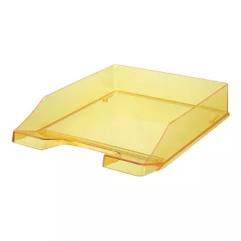 HAN briefbak geel-transparant A4