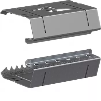 Hager BRS651309 Koppelingspaar, elektrisch/mechanisch, plaatstaal 65x130 mm