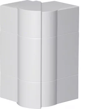 Hager BR651703H9016 verstelbare buitenhoek voor BR/A/S kabelgoot 68x170mm wit RAL 9016