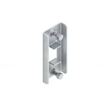 Niedax TZK 86-96 S tussenklem voor C-rails 2986 en 2996, bandverzinkt staal