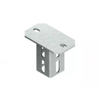 Niedax KU5050 schroefkopplaat voor profiel U 5050, thermisch verzinkt volgens DIN EN ISO 1461