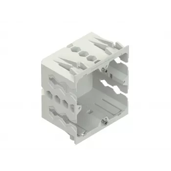 NIEDAX GDM 50-1 apparaatinstallatiedoos 1-voudig zuiverwit RAL 9010 polyamide 50mm