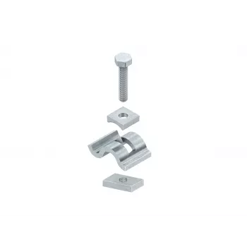 Niedax SPKGM 25 F klemkraal, thermisch verzinkt staal, M8, 25 mm klembereik