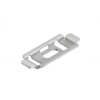 Niedax GRBP 6 F bevestigingsplaat voor kabelgoten, 60 mm hoogte, staal, sendzimir verzinkt, 100x60x1,5 mm
