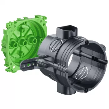 KAISER ELEKTRO Iso-Dosenset 1155-03 - 25-delige set inbouw-apparaatdozen, rond, 60mm, halogeenvrij