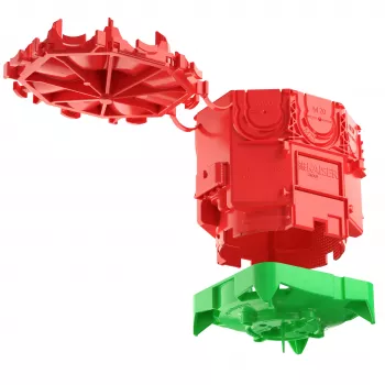 Kaiser Elektro Betonbau B1 plafondverbindingsdoos 2-delig 1265-12