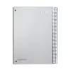 Pagna hefboomordner A4 polypropyleen zilver 40 mm rug 24329-14