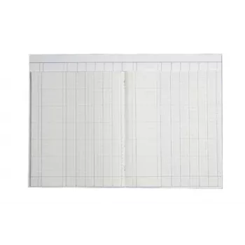 KOENIG & EBHARDT kolommenboek A4 6 kolommen 32 regels 80 pagina's geniet groene liniëring