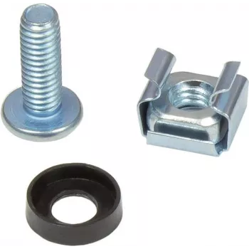 GoodConnections Alcasa GC-N0048 schroevenset M6 zilver 20 stuks