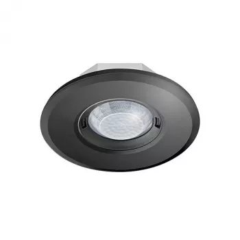 ESYLUX PD-FLAT 360i/8 RB plafondgelijke bewegingsmelder, zwart, 360°, 8 m bereik