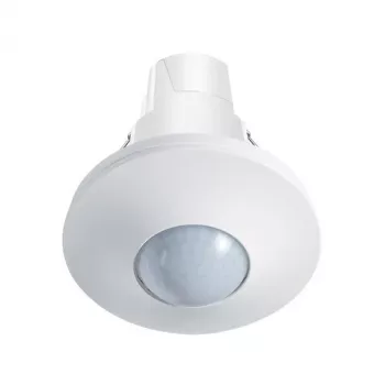 ESYLUX PD-C 360 plafond-aanwezigheidsmelder, 360° PIR, DALI, wit