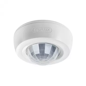 ESYLUX plafond-aanwezigheidsmelder 360° opbouwmontage 24m nuldrempelschakeling PD 360/24