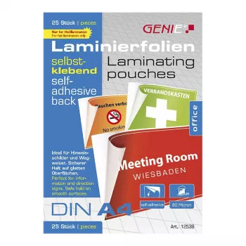 Genie 12538 transparante A4-documentenbox 216x305x80 mm 553 g