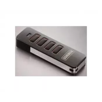 SOMMER PearlVibe 4-knops afstandsbediening 868,8 MHz zwart