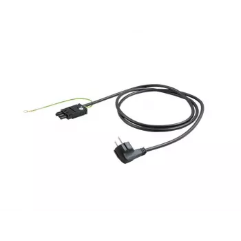 Bachmann netkabel - voeding (M) 1,8 m zwart Schuko naar IEC C13