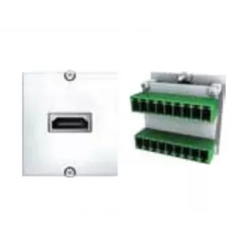 Bachmann Custom Module - modulaire afdekplaat Snap-In zwart