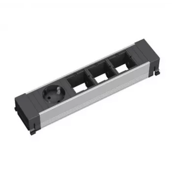 Bachmann CONFERENCE stroomverdeelmodule, 1x GST18i3 uitgang, 16A, 250V, zwart