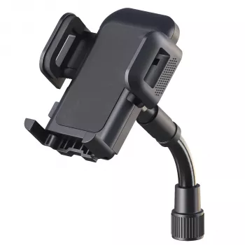 K&M 19762 Smartphone-houder voor microfoonstatief, Zwart