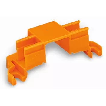 WAGO 243-112 montageadapter voor 4 connectoren, serie 243, oranje