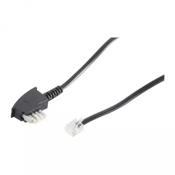 ShiverPeaks S-Impuls telefoonkabel - TAE-N (S) naar RJ-11 (2-polig) - 3 m - wit