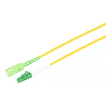 S CONN Maximum Connectivity LWL patchkabel simplex LC/APC naar SC/APC OS2 1,5 m