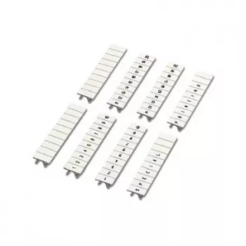 Phoenix Contact 1050017:0091 - klemmenblokmarker - 10 stuks - polymeer - wit - V2 - 5 mm