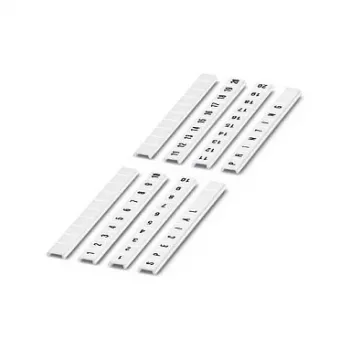 Phoenix Contact klemmenblokmarker ZB 6,1 mm wit 10-pack 0808749