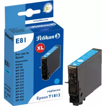Pelikan compatibele inktcartridge voor Epson T1812 cyaan 4,6 ml 180 pagina's